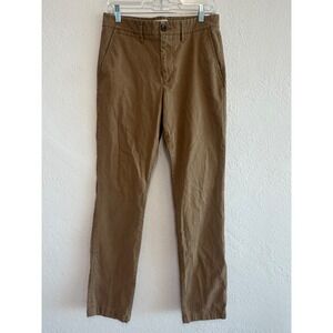Goodfellow & Co Mens Hennepin Chino Straight Fit Brown Pants 30x36